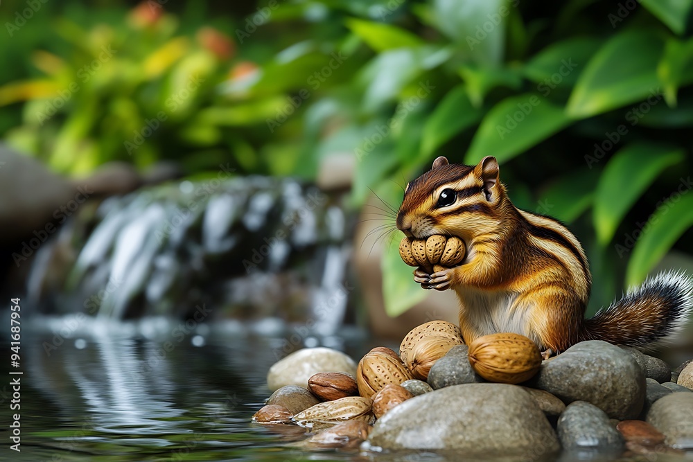 tiger in water tiger in water