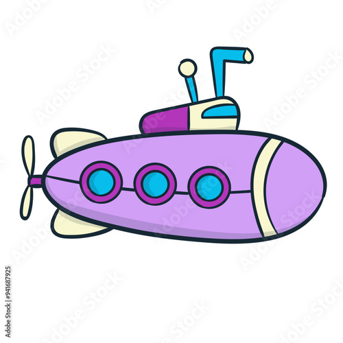 Submarine Cartoon_2