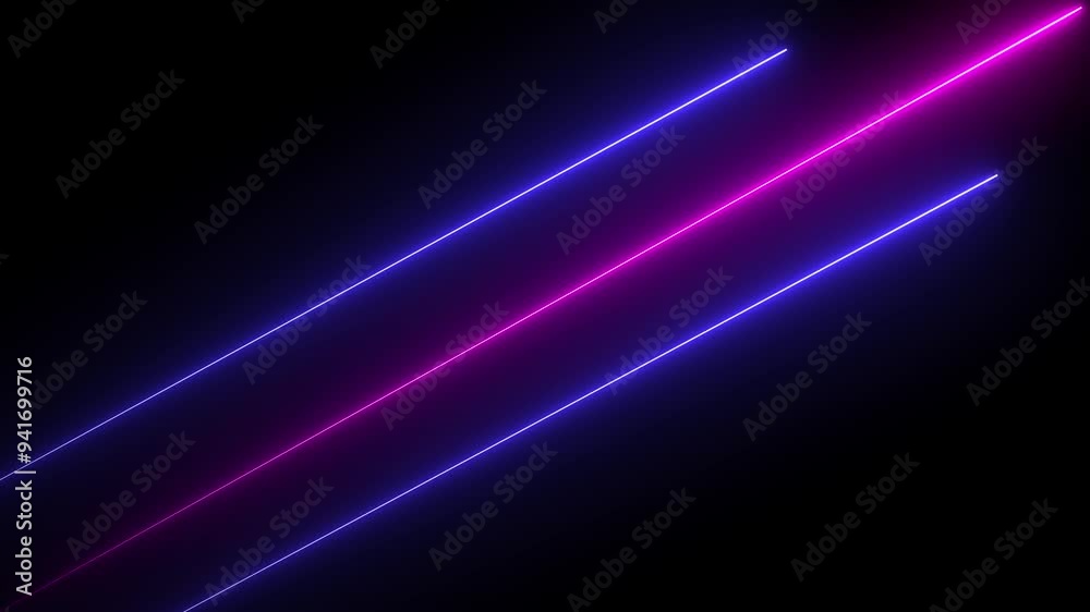 Abstract glowing neon up speed lines. Abstract neon laser lines motion background with seamless loop, Abstract glowing neon up speed lines. Abstract neon laser lines motion background with seamless loop,