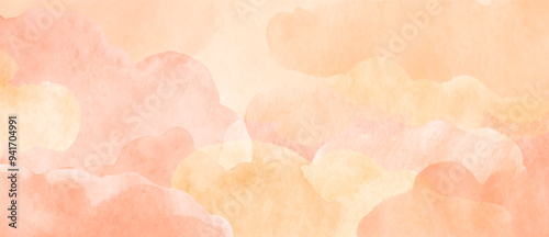 Elegant marble, stone  texture. Watercolor, ink vector background collection with white,  brown, orange, yellow  beige for cover, invitation template, wedding card, menu design. 