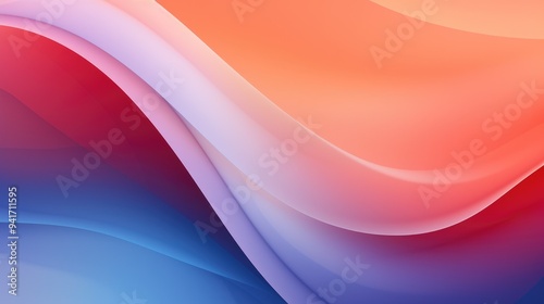 Abstract gradient background with smooth transitions