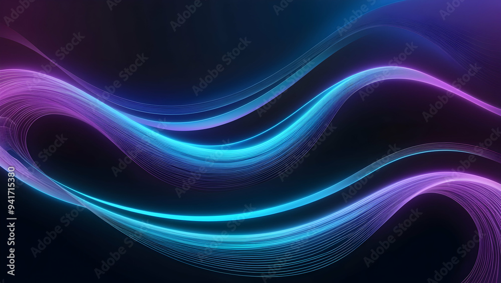 abstract background with waves of light abstract background with waves of light
