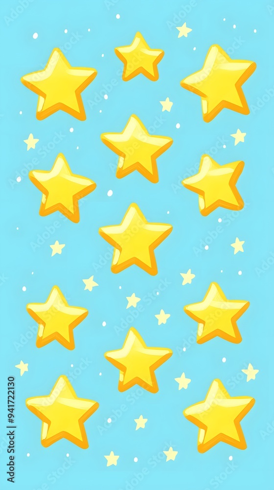 Yellow Stars on Blue Background, Abstract Image, Texture, Pattern, Wallpaper, Cover and Screen of Smartphone, Cell Phone, Computer, Laptop, 9:16 and 16:9 Format Yellow Stars on Blue Background, Abstract Image, Texture, Pattern, Wallpaper, Cover and Screen of Smartphone, Cell Phone, Computer, Laptop, 9:16 and 16:9 Format