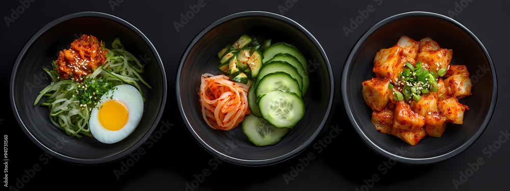 Modern Korean Side Dish Presentation Modern Korean Side Dish Presentation