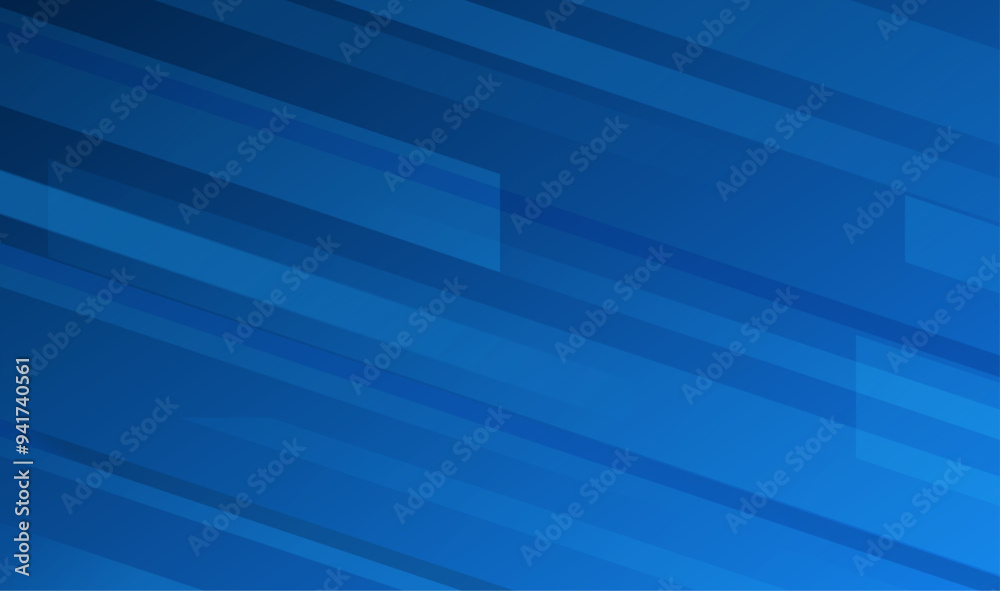 Obraz premium Abstract blue background with lines, blue abstract background