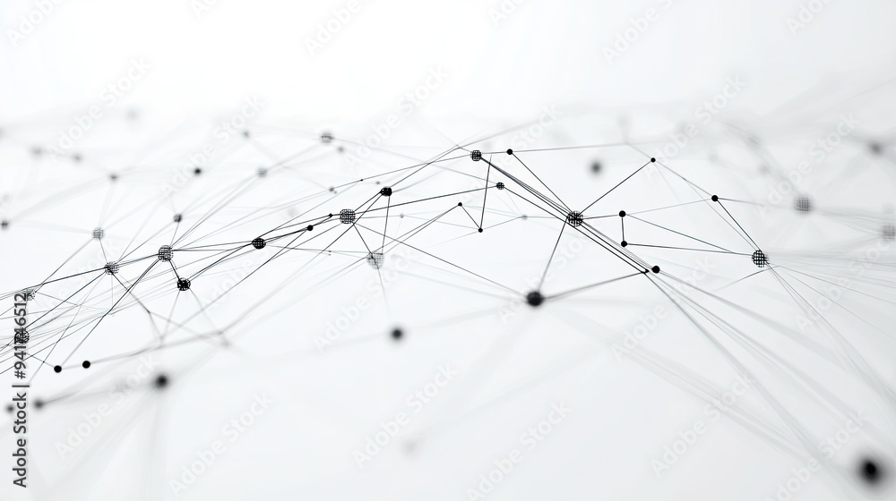 Intersecting lines in a geometric design, representing business strategy and connections, on a clean white backdrop. Intersecting lines in a geometric design, representing business strategy and connections, on a clean white backdrop.