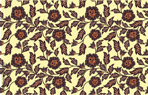 Batik Indonesian: is a technique of wax-resist dyeing applied to whole cloth, or cloth made using this technique originated from Indonesia.