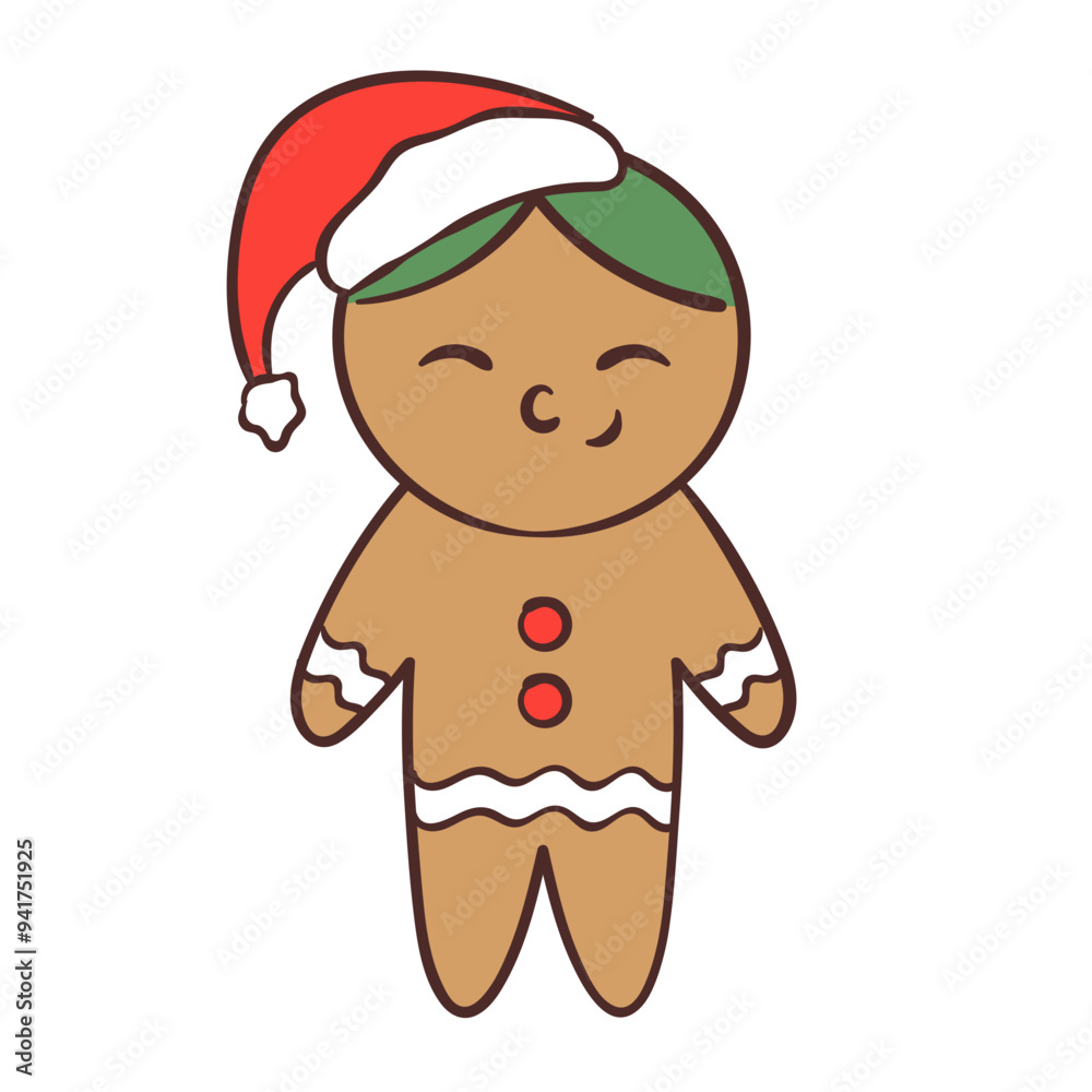 Gingerbread Christmas Character Gingerbread Christmas Character