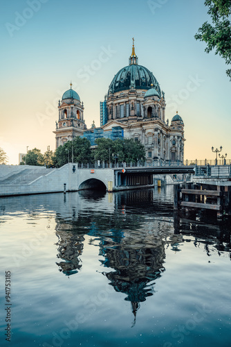 the berlin cathedral in the...