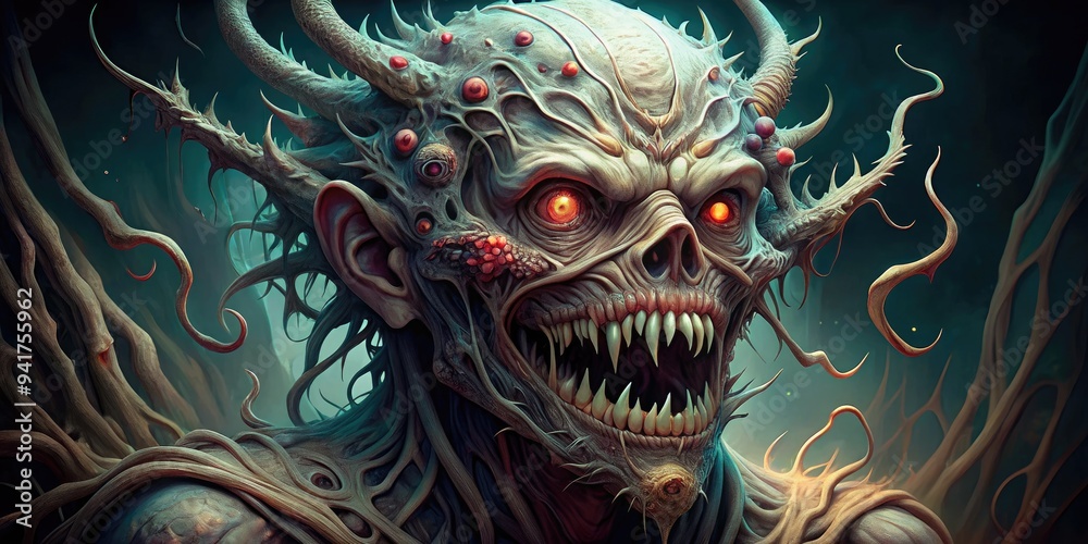 Grotesque Aberration: Twisted, grotesque, misshapen, ominous, monstrous Grotesque Aberration: Twisted, grotesque, misshapen, ominous, monstrous