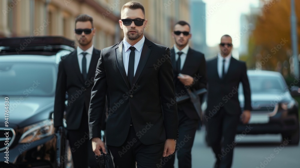 Security Guard Event Service. Officer And His Group Security Guard Event Service. Officer And His Group
