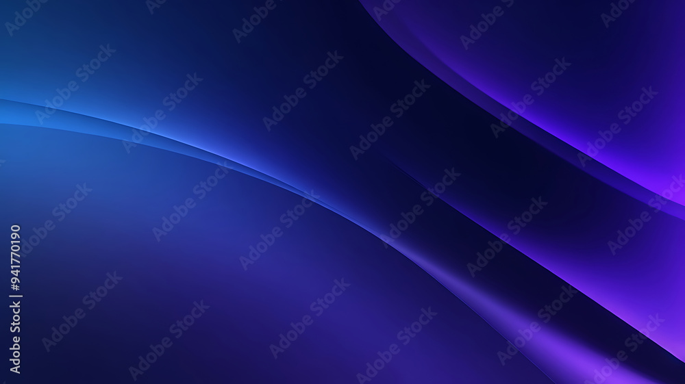 High quality purple blue abstract gradient color on black background, Grainy texture realistic illustration design. High quality purple blue abstract gradient color on black background, Grainy texture realistic illustration design.