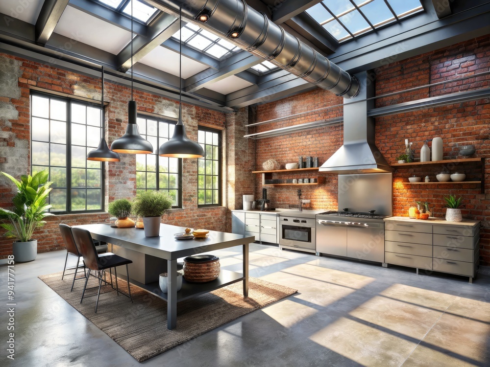 Image showcasing Warehouse Loft Style Space - livethehalllofts.com