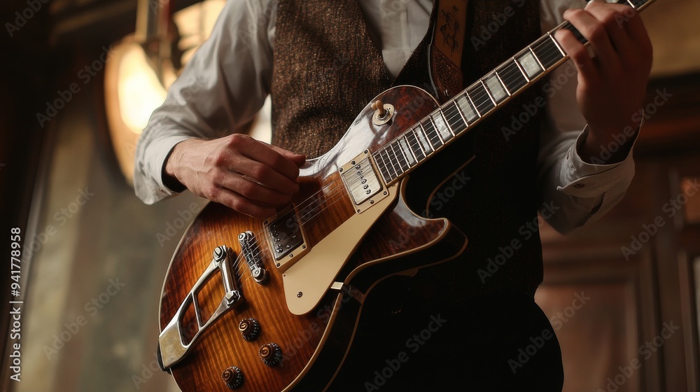 Guitar Player Close-Up Guitar Player Close-Up