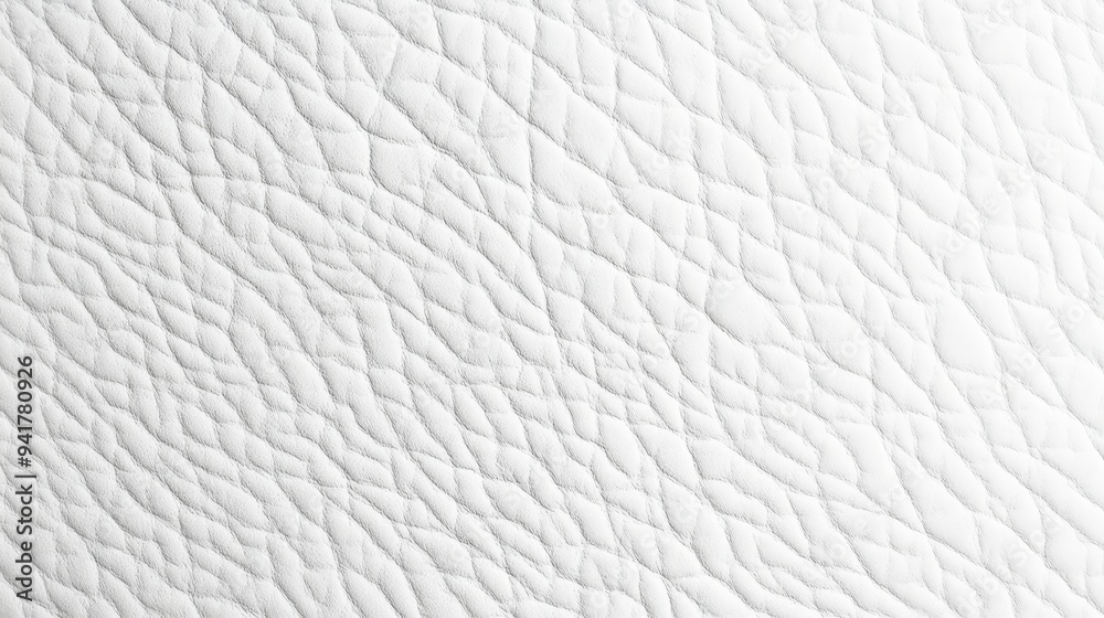 White Leather Texture Background. White Leather Texture Background.