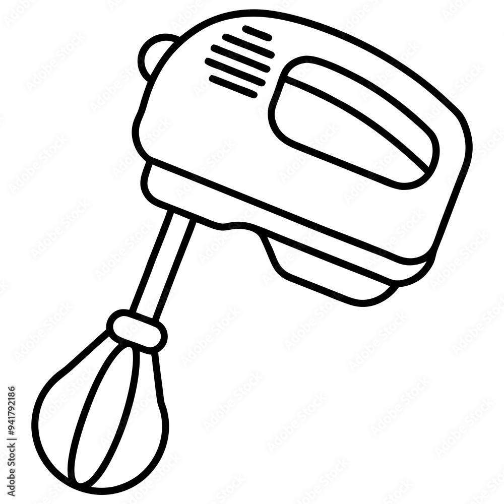 Modern Electric Mixer Icon Modern Electric Mixer Icon