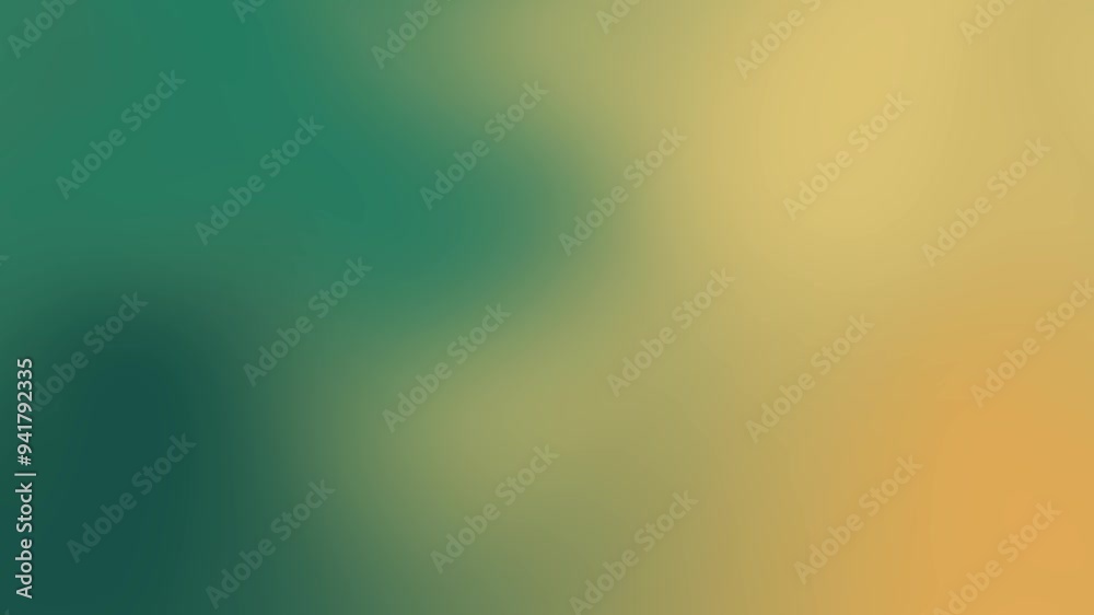 Green nature and yellow fall pastel color gradient seamless motion background