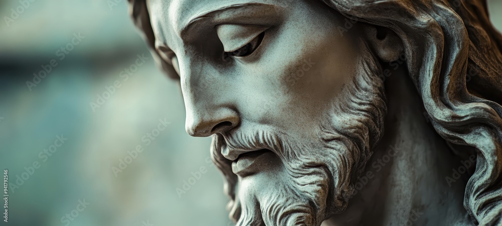 Sculpted figure of Jesus Christ Sculpted figure of Jesus Christ