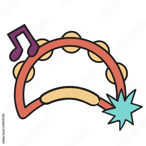 Cute Tambourine