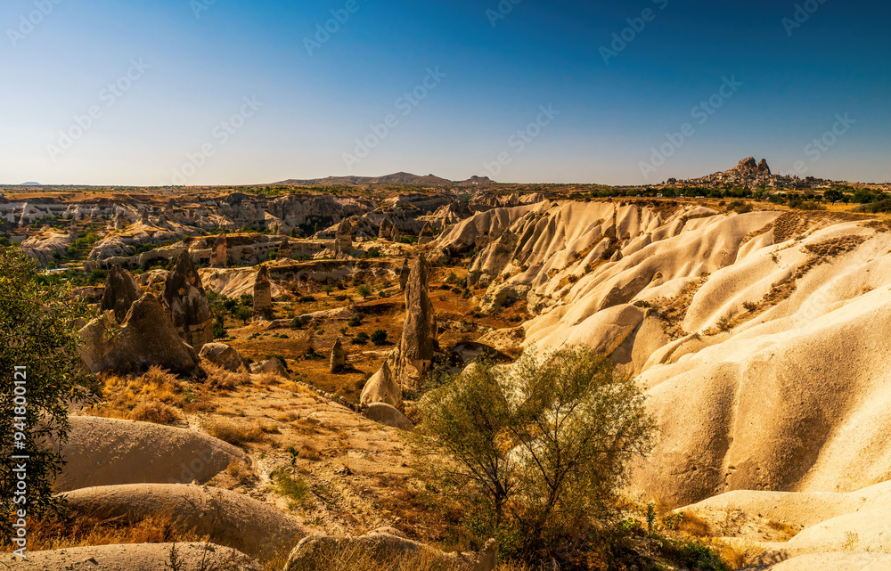 Majestic Landscape of Cappadocia's Unique Rock Formations