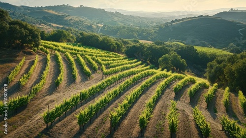 Wallpaper Mural Vineyards in the Hills. Torontodigital.ca