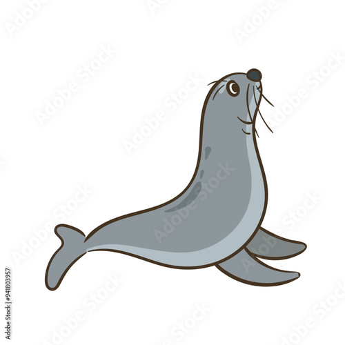 Sea Lion Cartoon