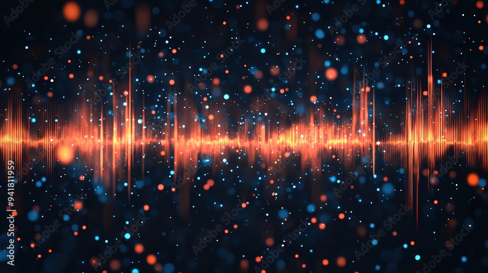Fototapeta premium Png sound wave equalizer element, transparent background