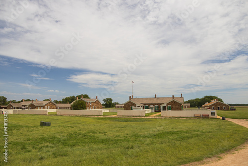 Buildings at Fort Larned National Historic Site, Kansas photo