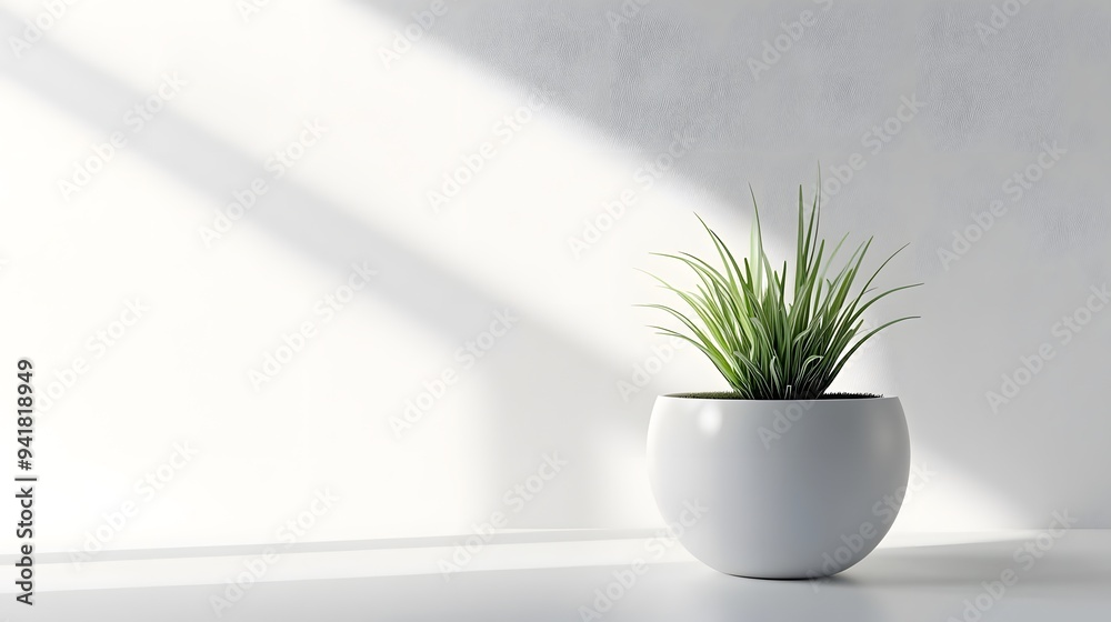 Simple Plant Pot: A small, plain white plant pot with a minimalist design, placed on a white background with soft, natural shadows.
Simple Plant Pot: A small, plain white plant pot with a minimalist design, placed on a white background with soft, natural shadows.