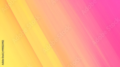 Vibrant Yellow and Pink Gradient Background for Your Design Projects