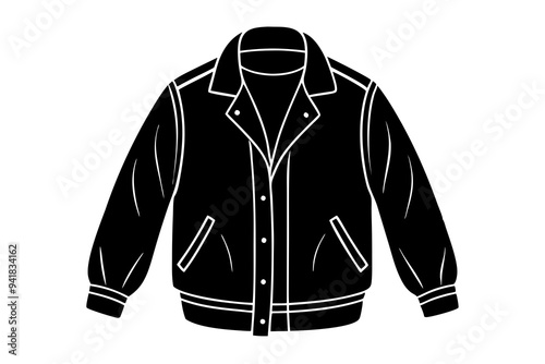 A jacket on a white background