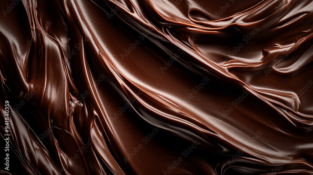 Melted Chocolate Texture. Melted Chocolate Texture.