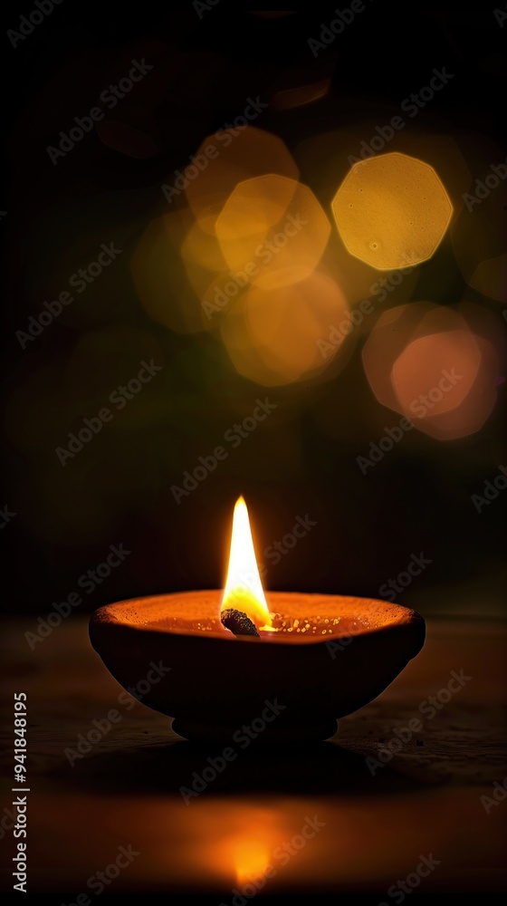 happt diwali diya clay lamp warm glow in dark setting vertical format happt diwali diya clay lamp warm glow in dark setting vertical format