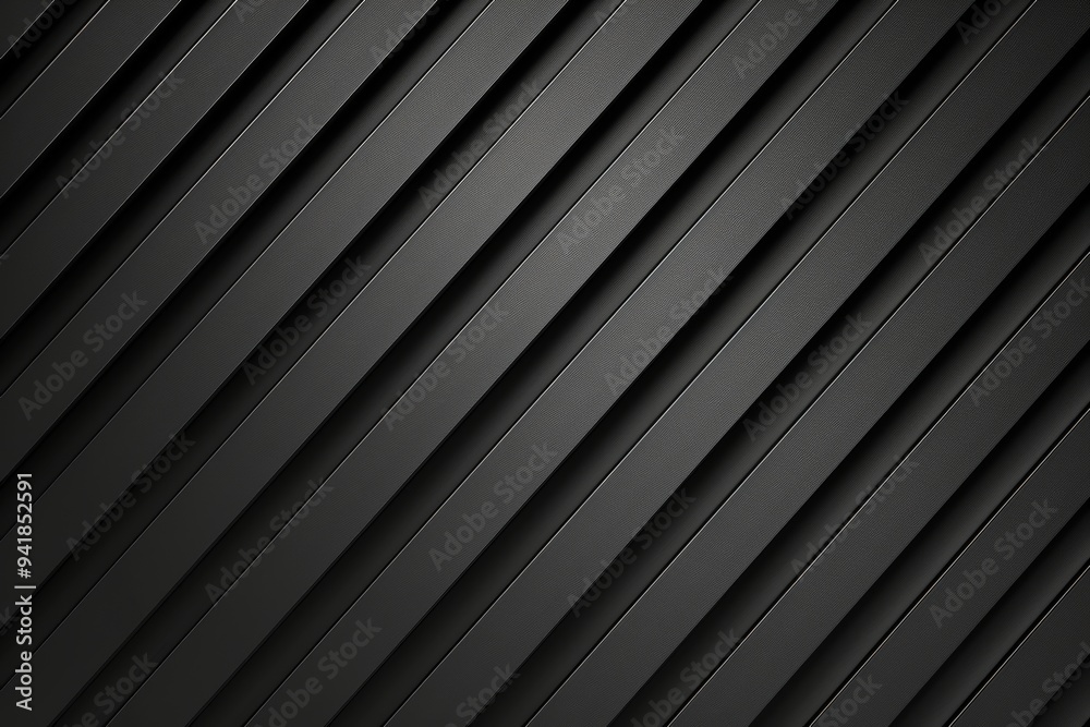 Obraz premium Black background with diagonal lines, minimalist design