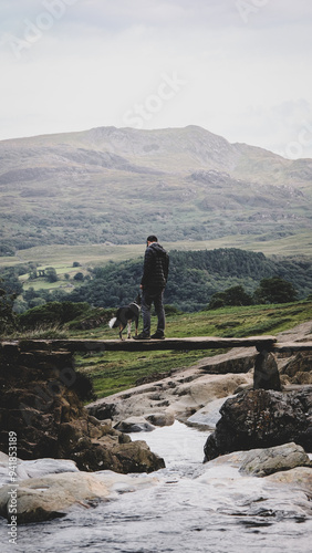 Watkins Path Waterfall, Snowdonia, Wales