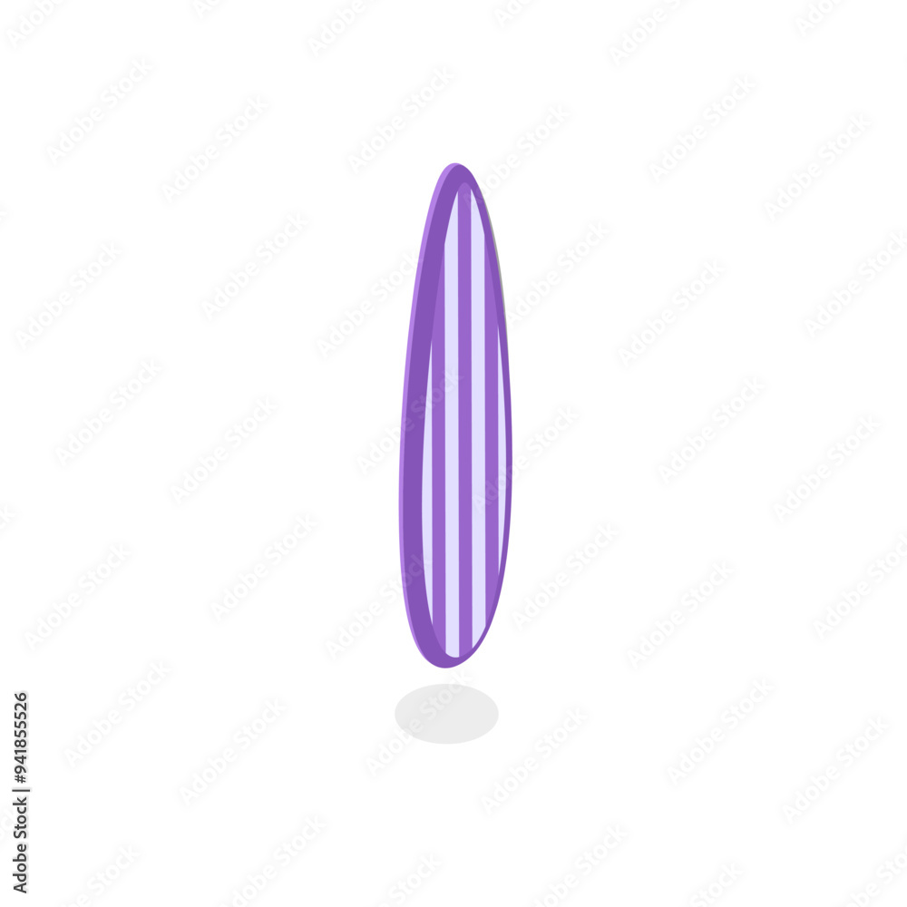 3D Isometric Flat Vector Set of Surfboards, Extreme Activity Equipment. Item 8 3D Isometric Flat Vector Set of Surfboards, Extreme Activity Equipment. Item 8