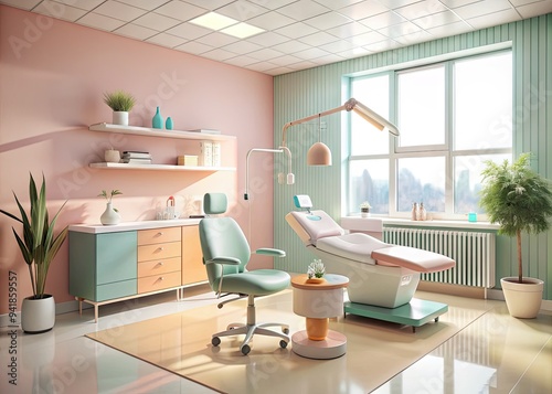 Pastel Toothache Calming with Zen Dentist Office photo
