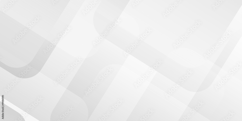 Abstract white diamond triangle layer shape technology creative concept geometric pattern line modern line vector. White and gray abstract technology modern, template gray light lines background.