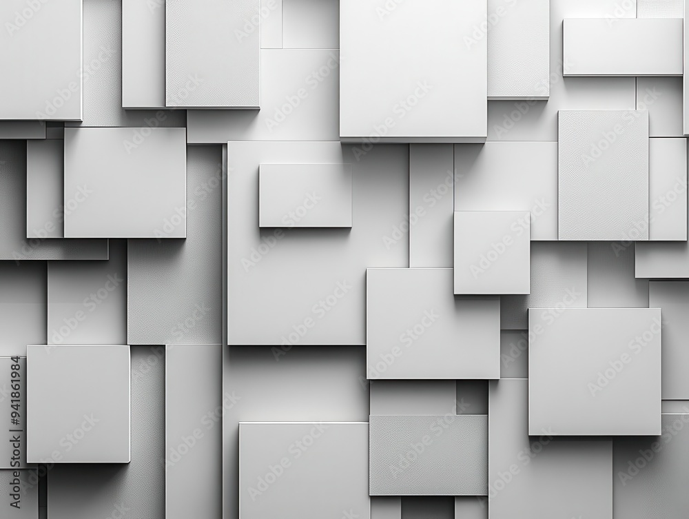 minimalist geometric pattern overlapping white and light grey squares create depth and shadow clean lines and subtle gradients modern architectural aesthetic elegant abstract design minimalist geometric pattern overlapping white and light grey squares create depth and shadow clean lines and subtle gradients modern architectural aesthetic elegant abstract design
