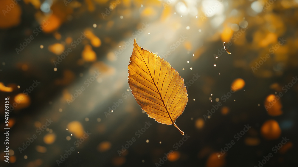 The leaves that fall from the trees are exposed to sunlight The leaves that fall from the trees are exposed to sunlight