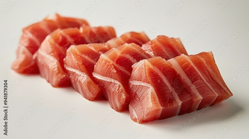 Raw Tuna Sashimi. Raw Tuna Sashimi.