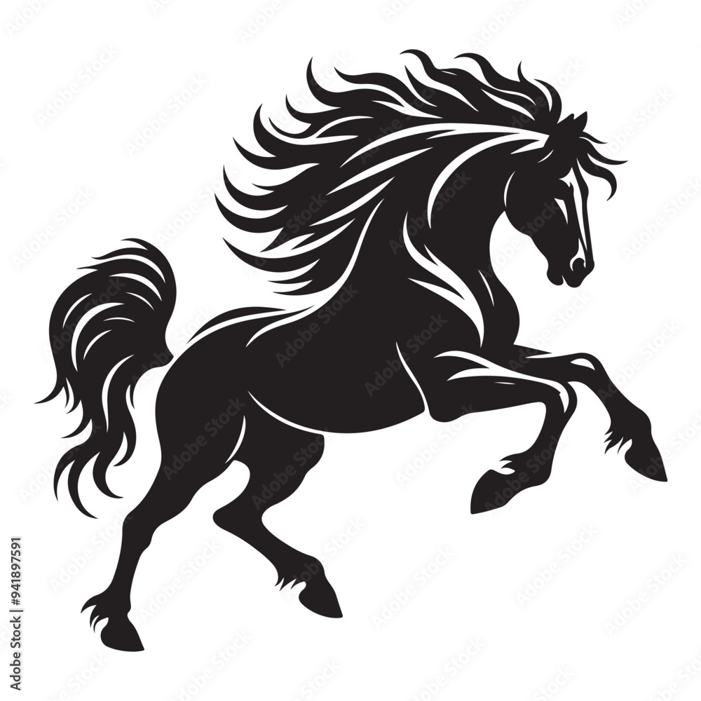 Jumping Horse Silhouette Clip Art, Horse silhouette vector Jumping Horse Silhouette Clip Art, Horse silhouette vector