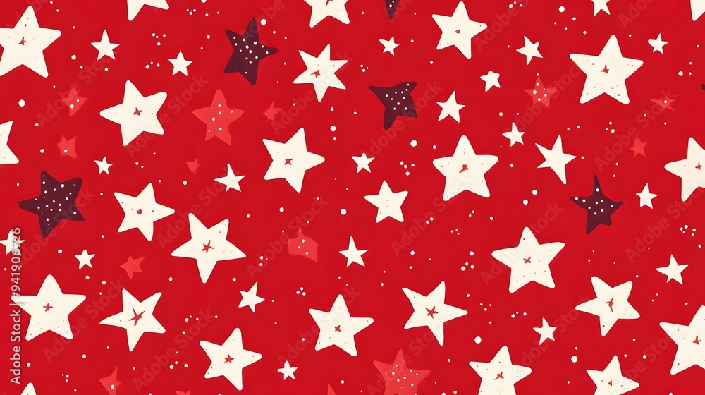 White Stars on Red Background, Abstract Image, Texture, Pattern, Wallpaper, Cover and Screen of Smartphone, Cell Phone, Computer, Laptop, 9:16 and 16:9 Format White Stars on Red Background, Abstract Image, Texture, Pattern, Wallpaper, Cover and Screen of Smartphone, Cell Phone, Computer, Laptop, 9:16 and 16:9 Format