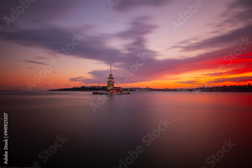 Maiden's Tower is one of the symbols of Istanbul