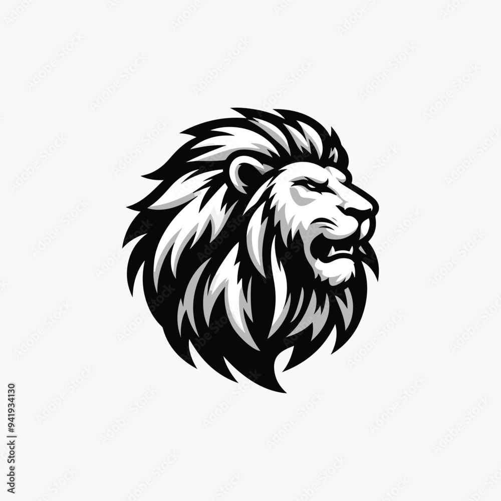 lion head mascot