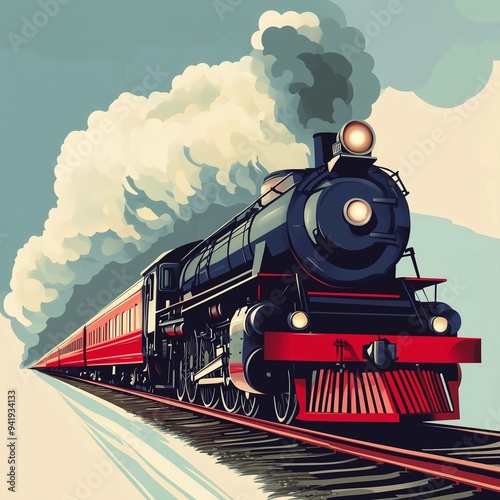 Train Illustration