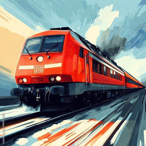 Train Illustration