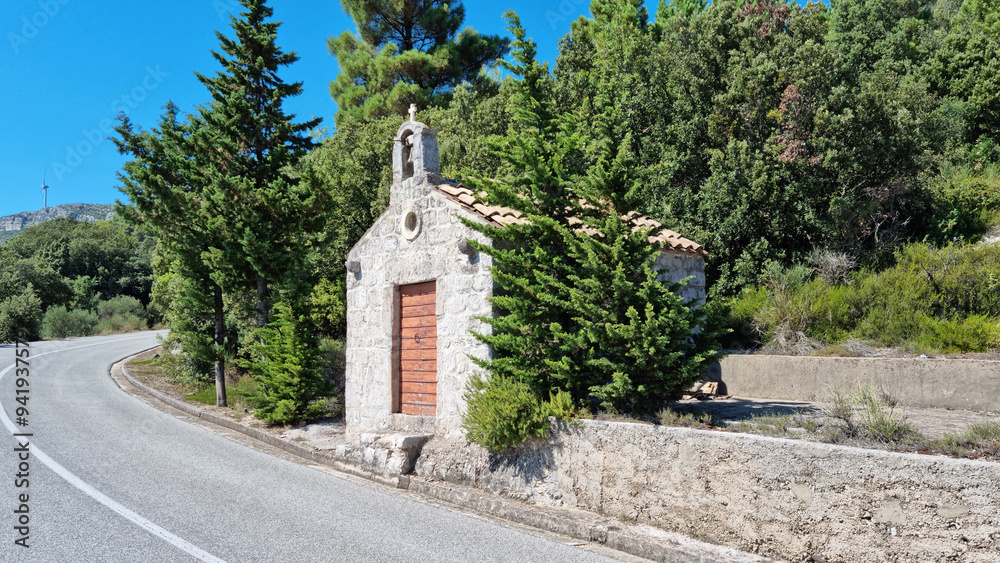 Church of St. Peter and PaulFront view of Church of St. Peter and Paul near the village of Boljenovici on the Peljesac Peninsula, Croatia Church of St. Peter and PaulFront view of Church of St. Peter and Paul near the village of Boljenovici on the Peljesac Peninsula, Croatia