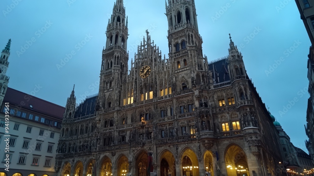 Fototapeta premium New Town Hall, Marienplatz, Munich