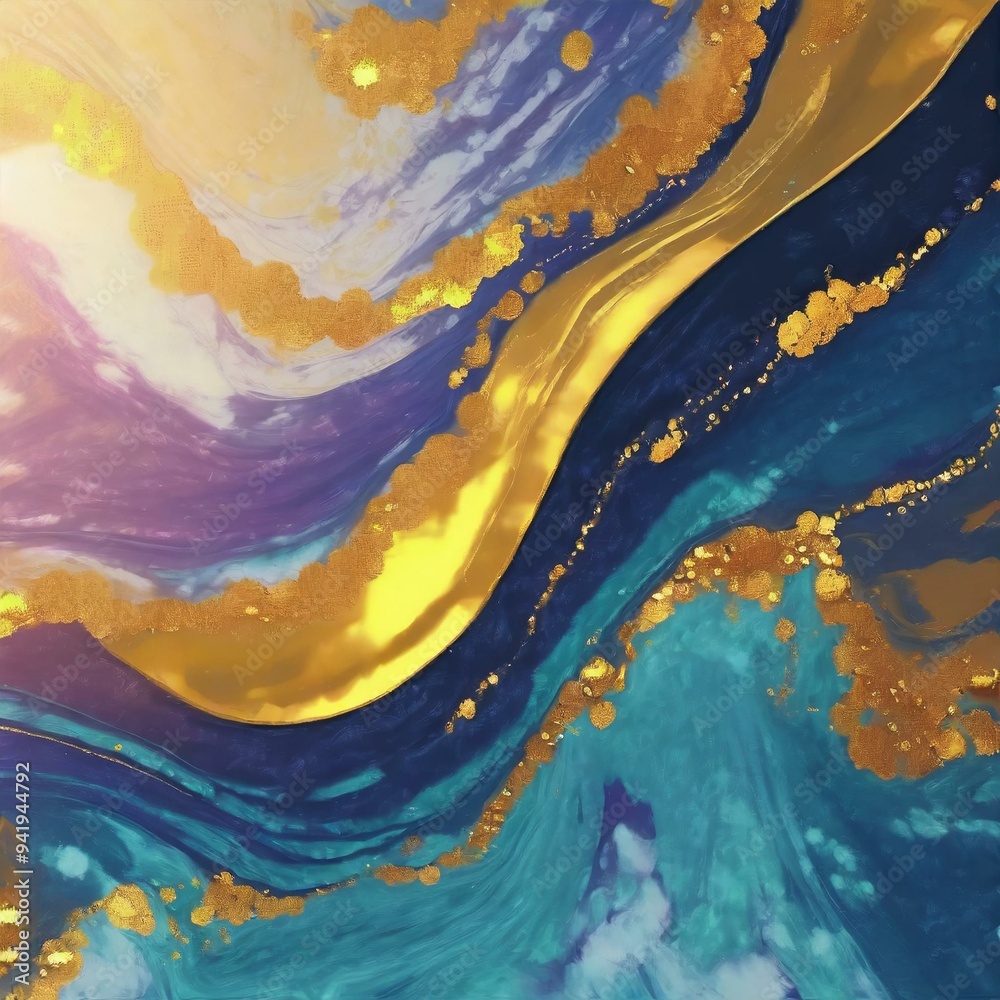 Fototapeta premium abstract watercolor background